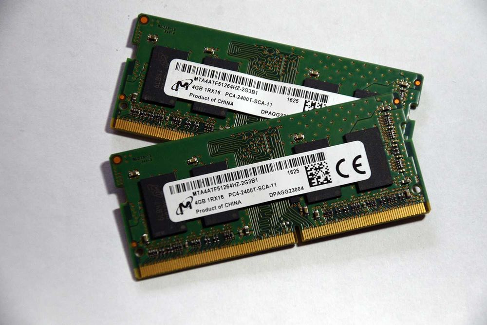 8GB Memória (2x4GB) DDR4 2400Hz