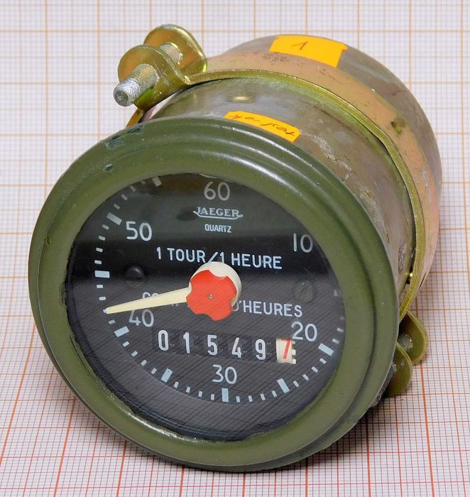 Licznik czasu pracy przyrządu itp. 12V-28V Jaeger QUARTZ