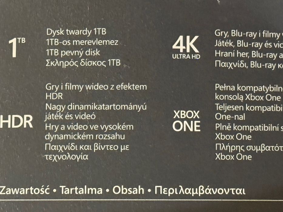 Konsola Xbox One X 1TB + Pad