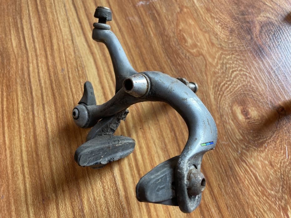 Hamulec Shimano 600 Tricolor Ultegra szosowy przedni retro pedał