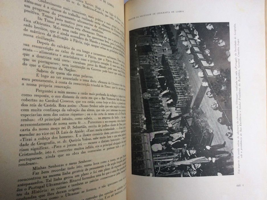 Boletim da Sociedade de Geografia de Lisboa. -  1952. Ver sumário