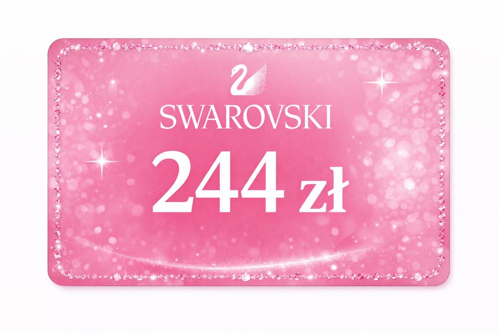 Karta podarunkowa - Swarovski 244zł