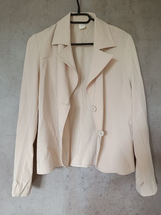 Żakiet damski marynarka garnitur Boho M