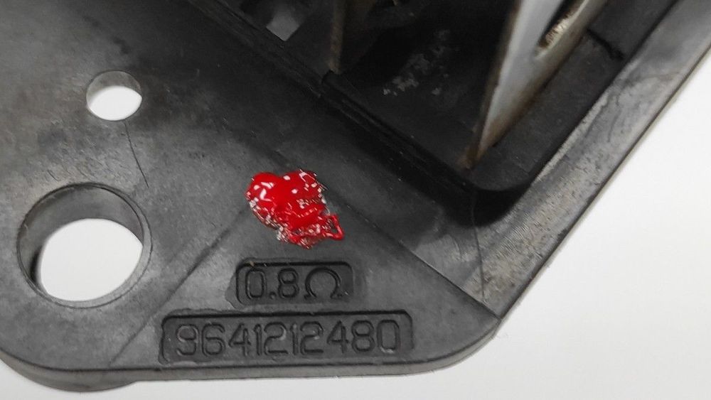 RESISTÊNCIA DO ELETROFAN PEUGEOT PARTNER (S2) RANCHO