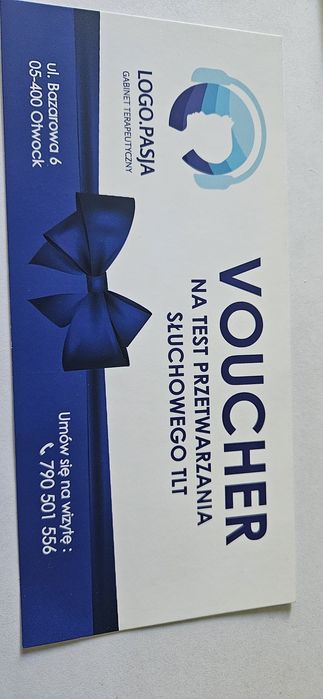 Voucher Przetwarzanie słuchowe TLT