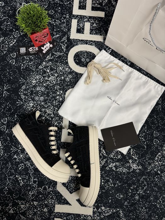 Кроссовки Rick Owens DRKSHDW Slashed Low / Shoes Rick Owens DRKSHDW Slashed Low