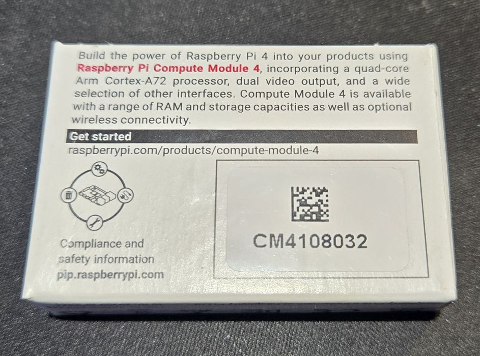 Raspberry Pi Compute Module 4 8GB RAM  32eMMC CM4108032 CM4008032
