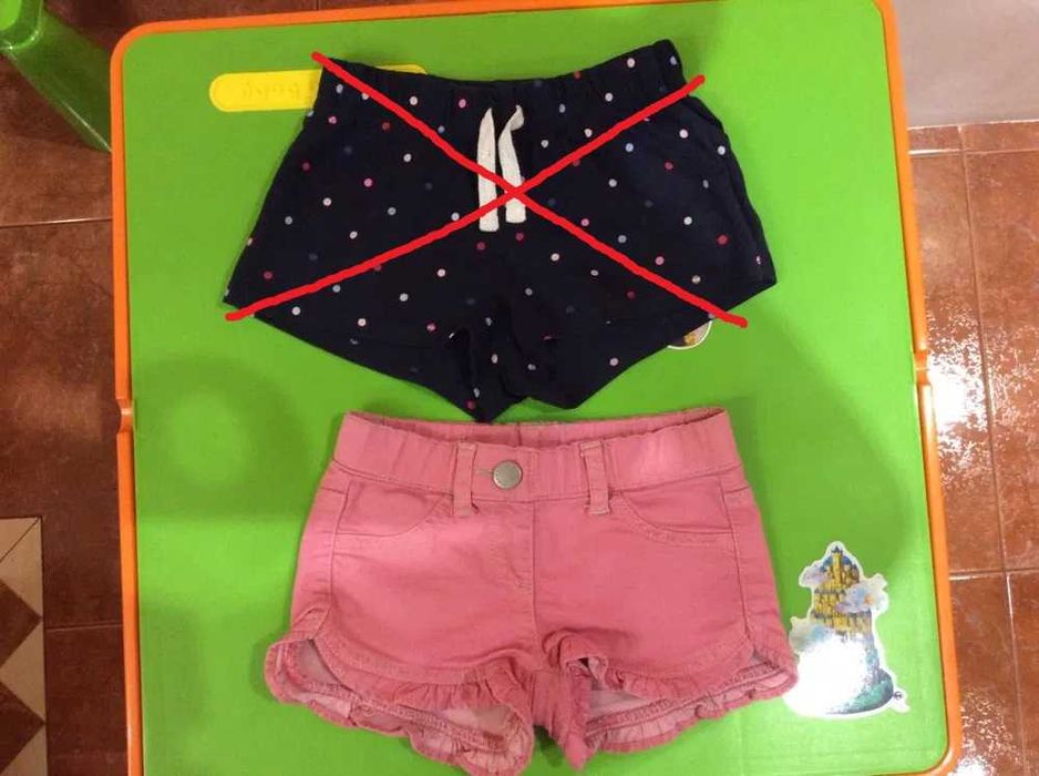 Летние шорты шортики Benetton на девочку 98-104, 3-4 года