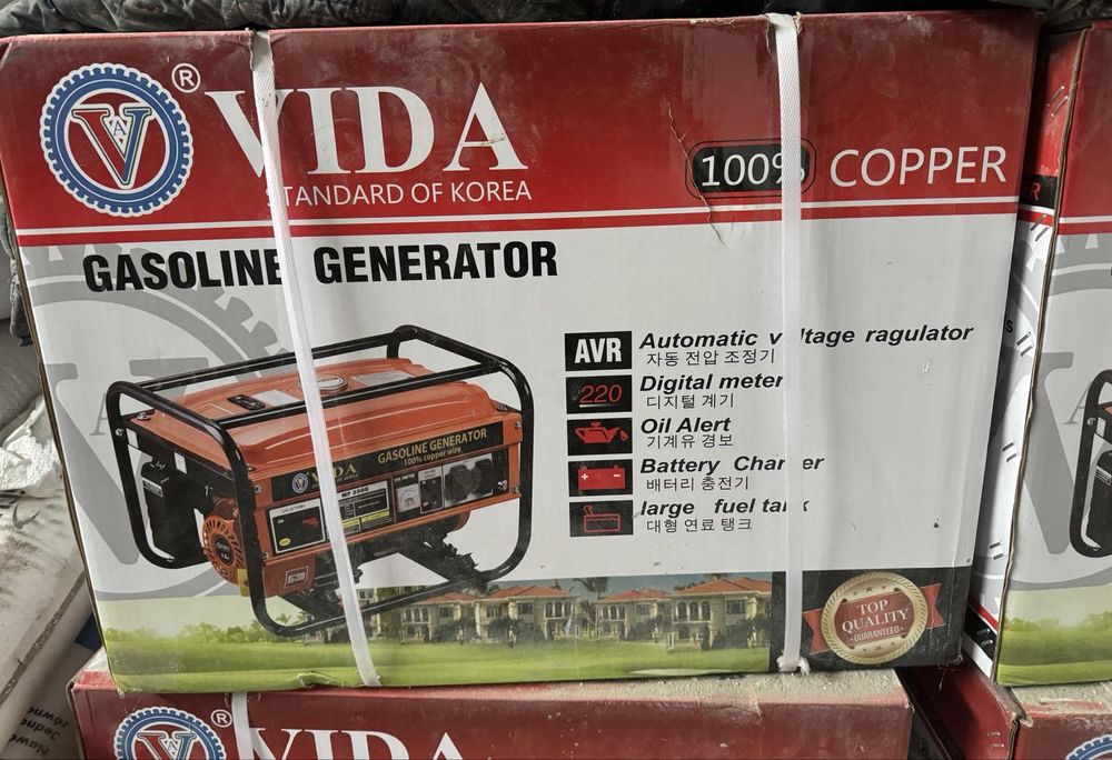 Новий бензиновий генератор