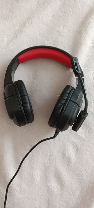 Słuchawki przewodowe z mikrofonem Redragon Themis H220 Nauszne Czarno-