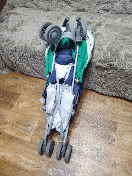 Коляска-трость Maclaren + дождевик