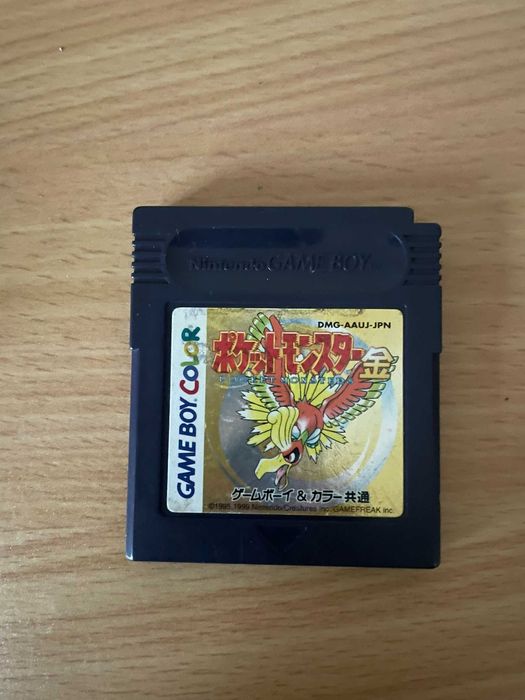 Pokémon Gold (Game Boy Color) – Versão Japonesa
