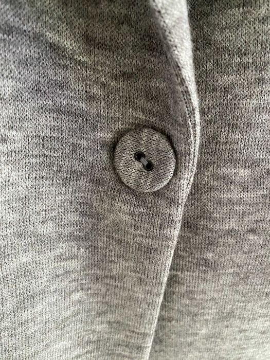 Cocomore piękny nowy garnitur szary melanż marynarka spodnie