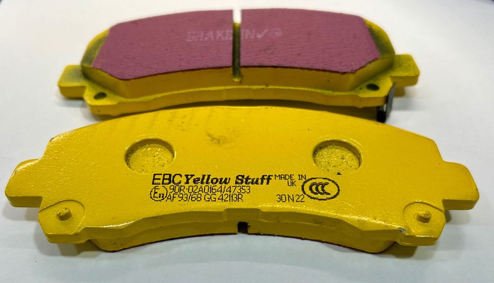 EBC Yellowstuff Brake Pads DP42113R-Pastilhas EBC Isuzu Dmax Rodeo