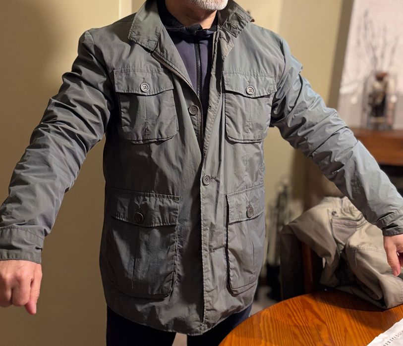 Casaco DEEPLY inverno alcochoado OFERTA corta vento comprido