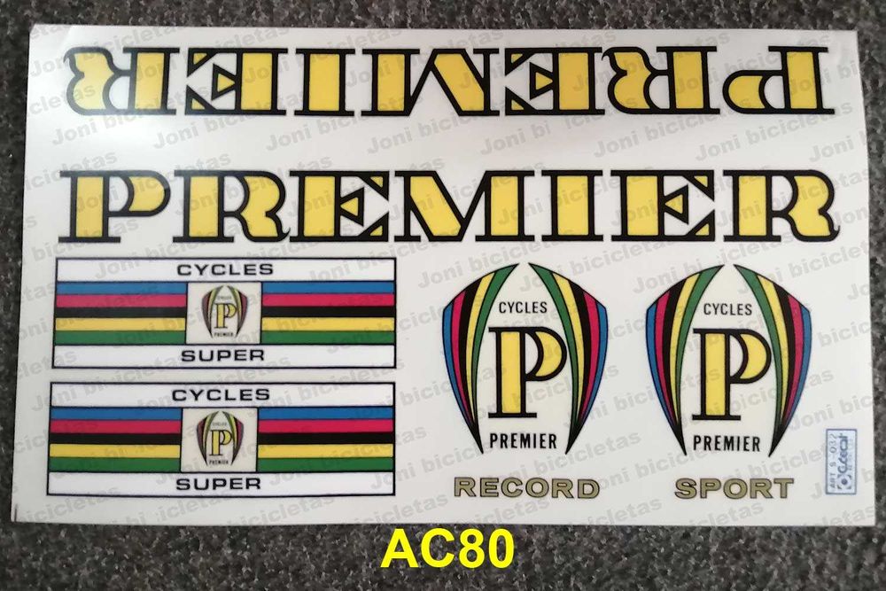 Kits de autocolantes de bicicleta de montanha e de estrada