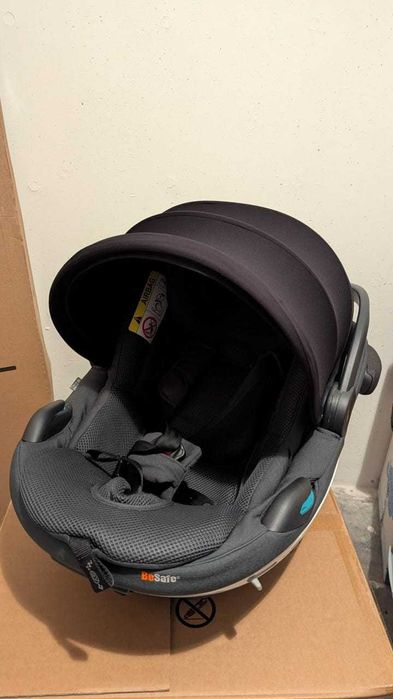 Cadeira Auto bebé (Ovo) BeSafe Go Beyond (0-18 meses)