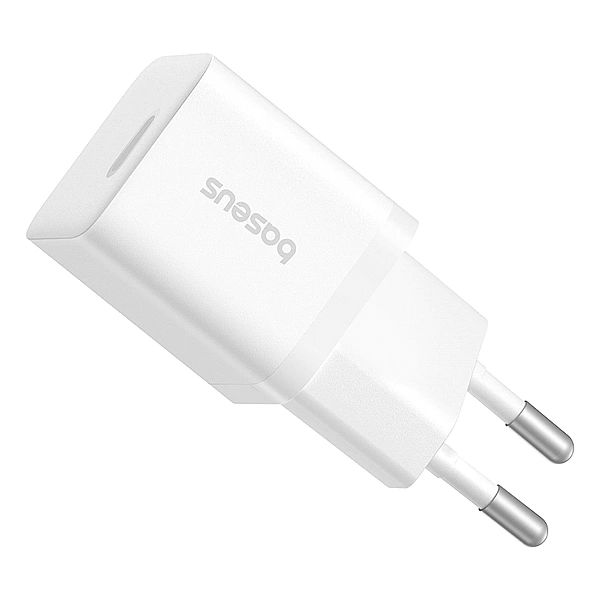 Ładowarka sieciowa Baseus GaN5/25W USB-C - biała