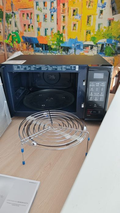 Мікрохвильова піч 3 в 1, Samsung mc28h5013aw (Нова в упаковці)