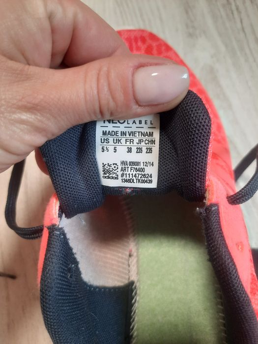 Яркие легкие кроссовки Adidas lite racer neo кросівки черевики р.38