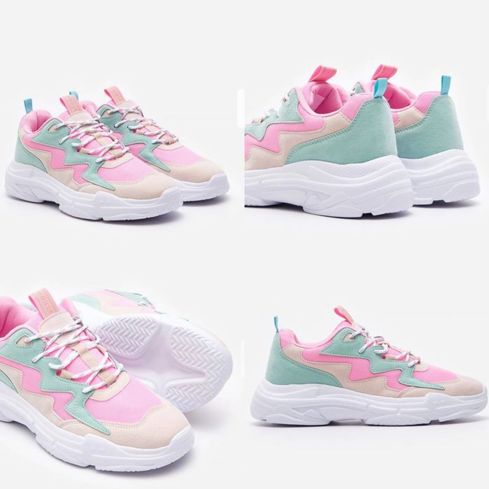 Buty adidasy sneakersy pastelowe House 36 23cm