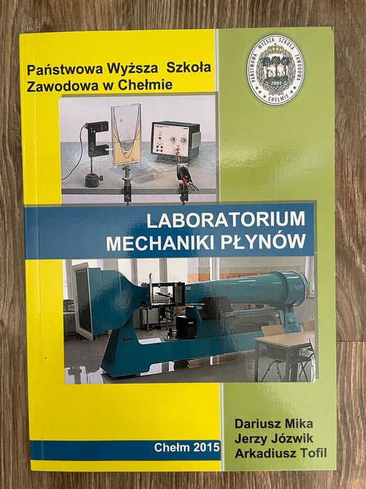 Książka: Laboratorium mechaniki płynów