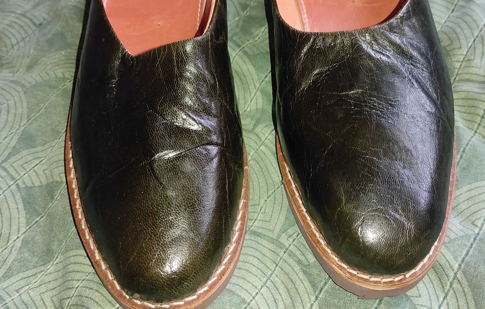 klapki męskie skóra