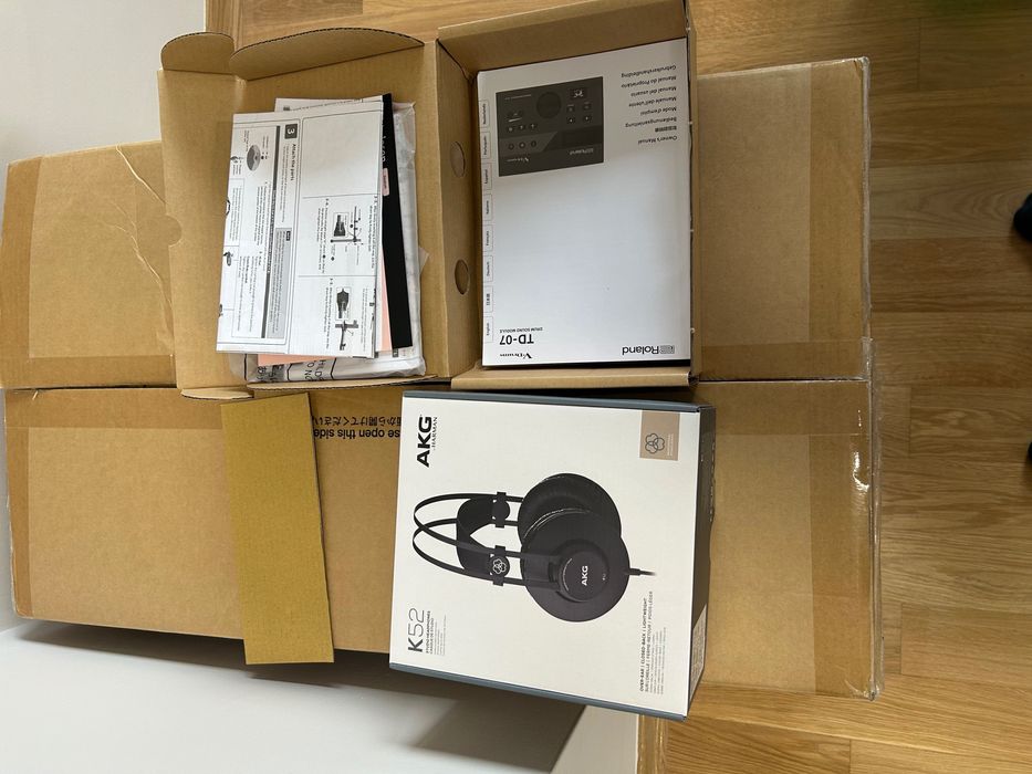 Perkusja elektroniczna Roland TD-07DMK + Stołek DW Profesional + Pedał