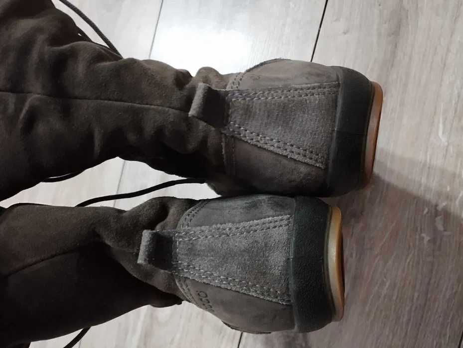 Ecco śniegowce kozaki 38 z membraną Gore Tex.