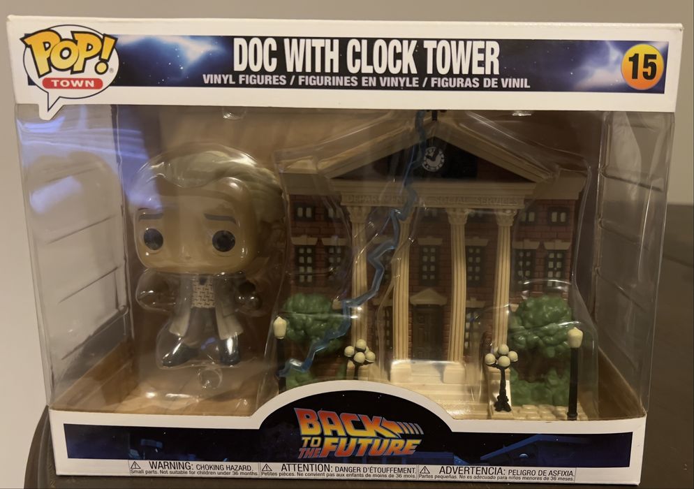 Funko Pop Back to the Future - Doc with clock tower