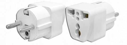 3 x PRZEJŚCIÓWKA ANGIELSKA Adapter UK PL Wtyczka Gniazdo 250V 10A