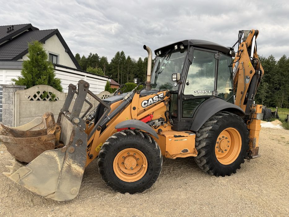 Case 590 ST 120km Joystik 2014r 3lyzki  koparko ladowarka cat jcb