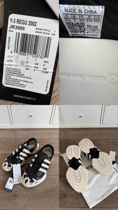 Adidas Y-3 Yohji Yamamoto Regu 2002 оригінал 40,5р JR3600