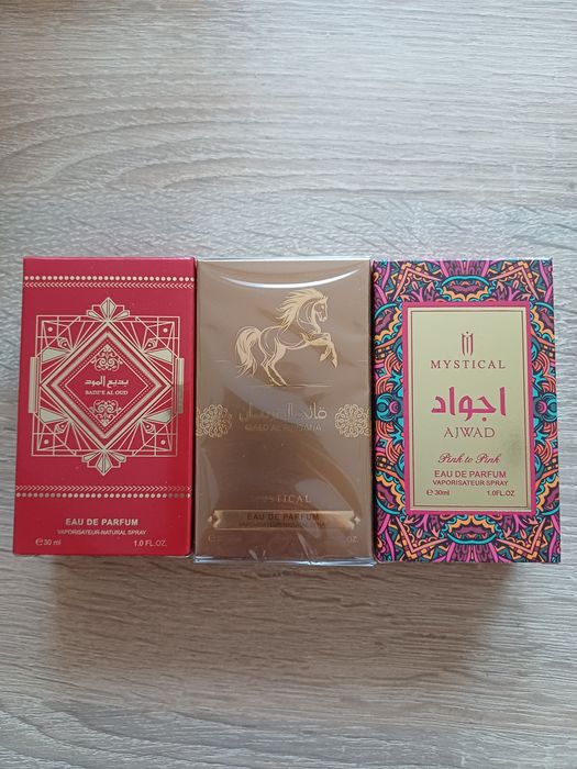 Zestaw 3 wody perfumowane po 35ml