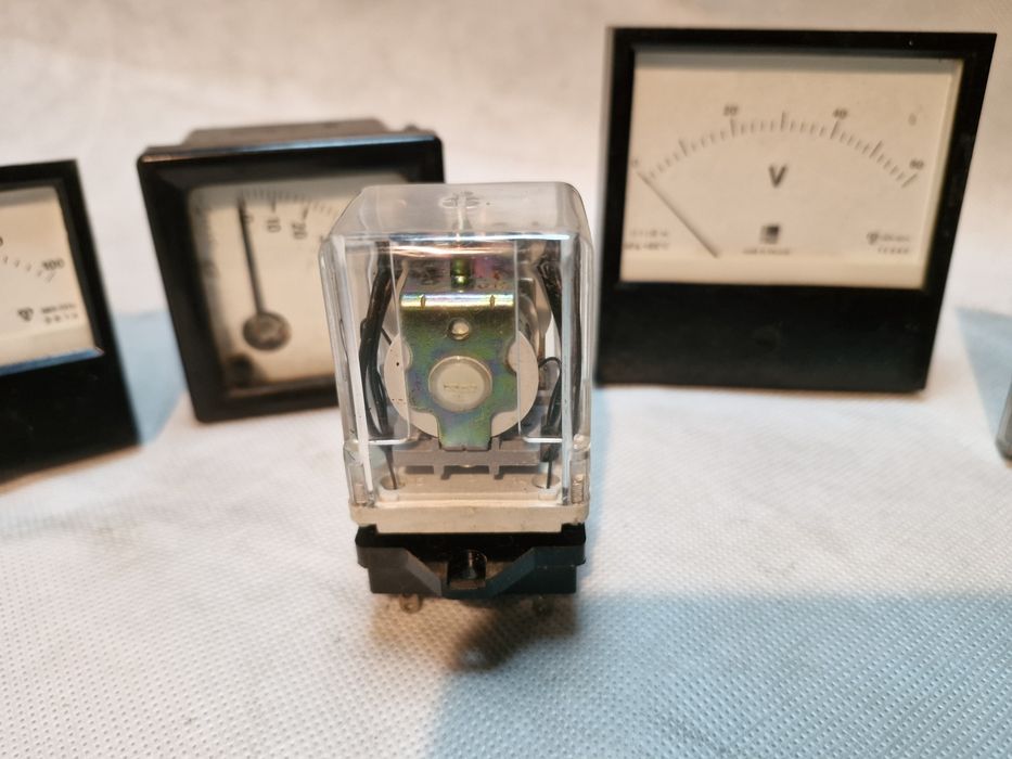 Mierniki Tablicowe Amperomierze PRL