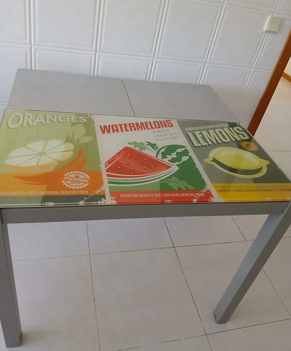 Mesa de cozinha extensível