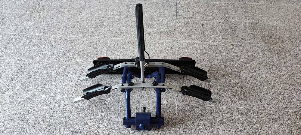 Suporte 2 bicicletas gancho reboque
