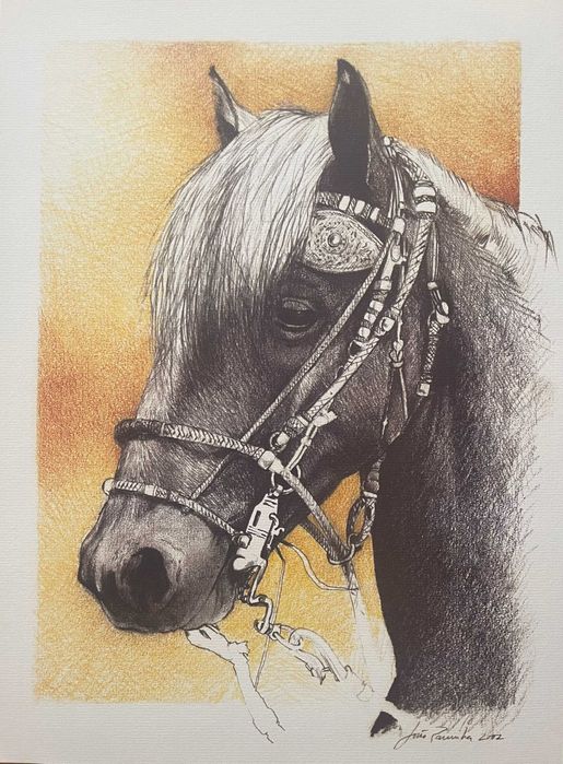 Horse Painting by João Parrinha, 2002