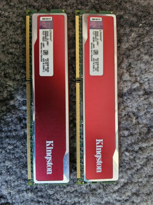 Pamięć RAM DDR3 HyperX red 4GB CL9 KHX16C9B1RK2/8x (2 szt.)