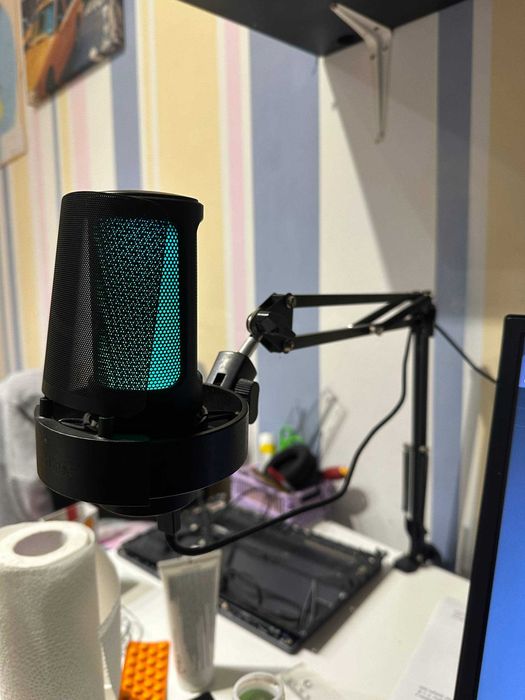 Fifine a8+suporte para microfone