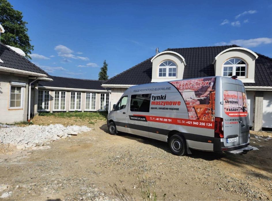 Tynki maszynowe - szybko - solidnie - dobra cena