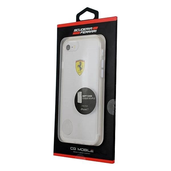 Etui Ferrari Transparent na iPhone 7 / 8 / SE 2020 / SE 2022 - przezro