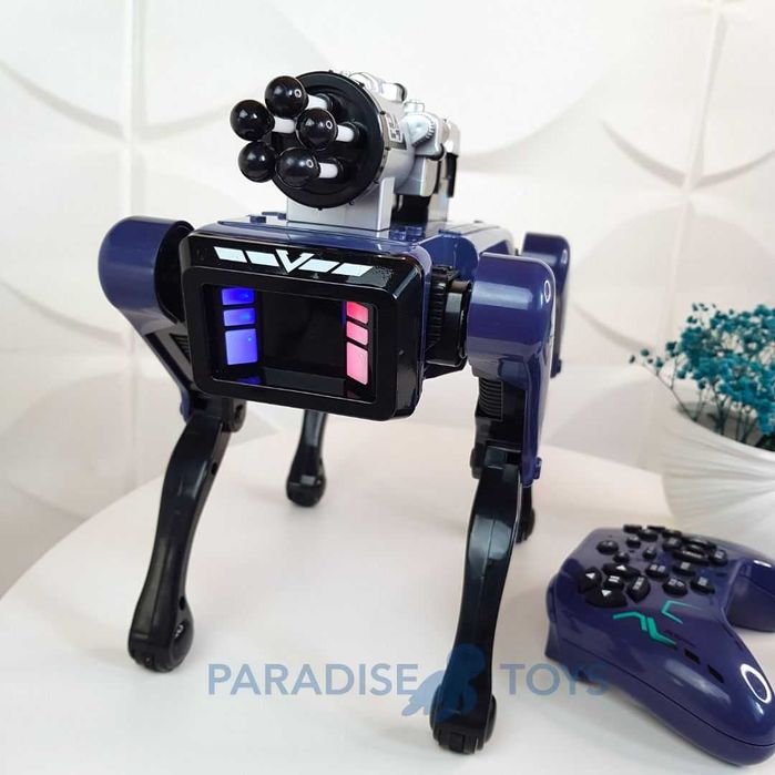 Робопес з Интерактивный Робот собака ХІТ стріляє ТОП подарунок дітям