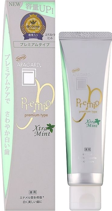 Реминерализирующая зубная паста с функцией отбеливания Apagard Premio,