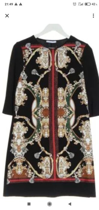 Piękna nowa sukienka Zara S ze wzorem boho