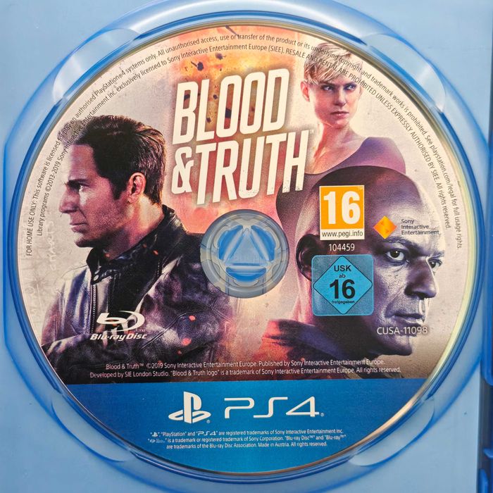 Blood & Truth VR PS4 / PS5
