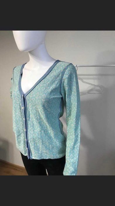 Sweterek dwustronny zapinany na guziki L XL