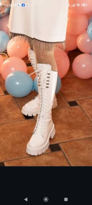 Сапоги, берци зима , шкіряні