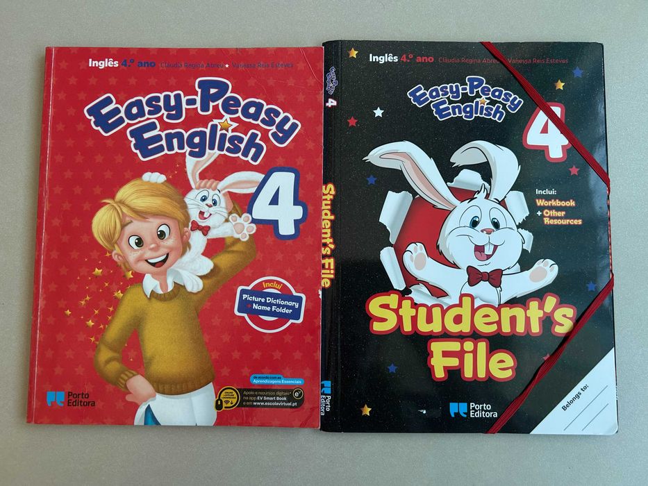 Livros "Easy-Peasy English 4"
