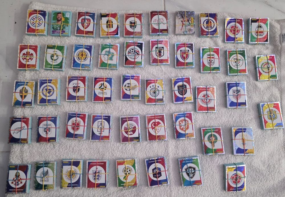 Lote de Autoculantes Fifa Word Cup 2026